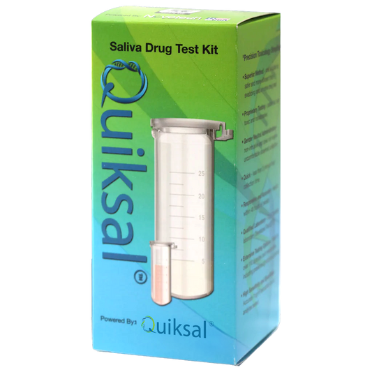 Quiksal® Single Use Saliva Drug Test Kit - 110 Panel Test